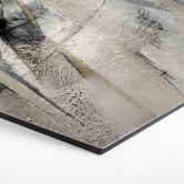 Hexagon Wandbild Abstrakte Landschaft - Fedrau - Alu-Dibond 