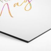 Hexagon Dibond Feel the magic 