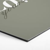 Hexagon Dibond Love yourself 