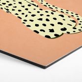 Wandbild Eleganter Gepard mit Sonnenbrille - Oltmanns - Alu-Dibond 