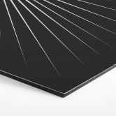 Hexagon Dibond Orara Studio - Minimalistic Moon 