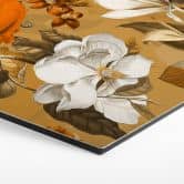 Hexagon - Alu-Dibond UN Designs - Tropisch Ocker 