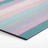 Hexagon Wandbild Farbenfrohe Leichtigkeit - Alu-Dibond - uplusmestudio 