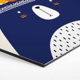 Hexagon - Alu-Dibond Kubistika - Kleiner Indianer 