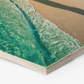 Hexagon - Holz Ambra - Am Meer entlang 