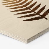 Sekskantet træ Kubistika - Golden Fern 