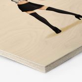 Hexagon - Holz Birke-Furnier Tohmé - Britney 