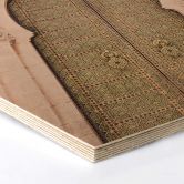 Hexagon - Holz Birke-Furnier Sisi & Seb - Moroccan Door 