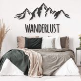 Décoration en bois MDF Wanderlust 