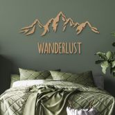 Décoration en bois MDF Wanderlust 