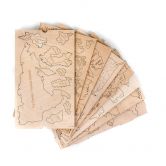 3D Holz-Puzzle Weltkarte mit Ländernamen 