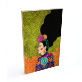Holzbild Hülya - Frida im Portrait 