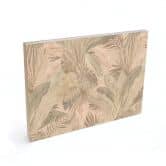 Holzbild Tropenblätter im Dschungel Pastell - Bloomery Decor 