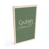 Holzbild Guten Appetit 