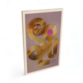 Holzbild Soul trifft auf Vinyl - Musik für die Seele - Harrison 
