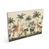 Holzbild Kikki Belle - Die Giraffen 