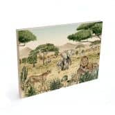 Holzbild Kikki Belle - Die Savanne 