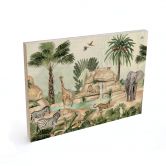 Houten Poster Kikki Belle - Jungle Paradise 