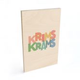 Holzbild Krimskrams 