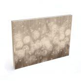 Holzbild Pusteblumen Traum in Beige - Ms Tiff 