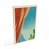 Holzbild Klettern am Grand Canyon - Rivers 