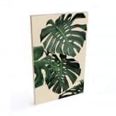 Tableau sur bois Sisi & Seb - Monstera 