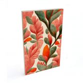 Holzbild Treechild - Indische Rose 