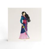 Billede af træ til at sætte op - Tohmé - Mulan - 15x15 cm 