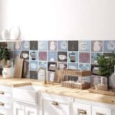 Tile stickers Loske – Coffee Time  