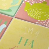 Fliesenaufkleber Loske - Tea Time - 12er Set 