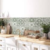 Fliesenaufkleber Ornamente-Set - 12er Set 