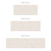 Küchenrückwand Abstrakte Halbkreise in Soft Beige - Erweiterbar - Bloomery Decor 