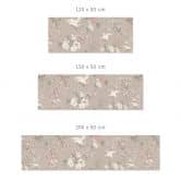 Küchenrückwand Kraniche im Kirschblüten-Rausch Beige - Bloomery Decor 