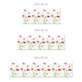 Küchenrückwand Blumen - Bunte Mohnblumen - Disher 