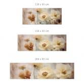Küchenrückwand Blumenpracht in warmen Pastelltönen | Vintage Blumen - Paksoylu 