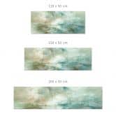 Küchenrückwand Salbeigrünes Nebellicht - Schmucker 120x50 cm