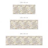 Küchenrückwand Vögel zwischen weißen Blumen - UN Designs 