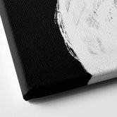 Leinwandbild 1X Studio - Lichtspiel in Schwarz-Weiß 
