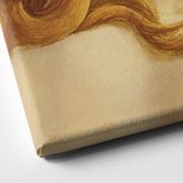 Leinwandbild Portrait der Venus - Inspiriert von Botticelli 