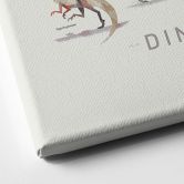 Leinwandbild Braun - Dinosaurs Part 2 