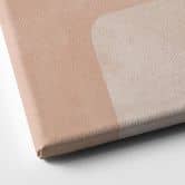 Leinwandbild Boho Abstraktion in Beige-braun | Mocha -Mousse - Costa 