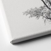 Leinwandbild Minimalistischer Baum in ruhiger Landschaft - Flour 