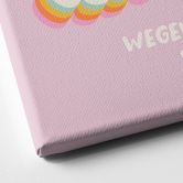 Leinwandbild Glücklich wegen dir 