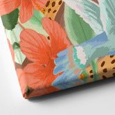Leinwandbild Goed Blauw - Tropisch Pink 