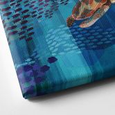 Leinwandbild Goed Blauw - Unterwasser 