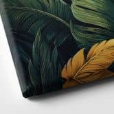Canvas Farverige palmeblade - Jaszke 