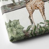 Leinwandbild Afrikanische Tiere im Dschungel - Kikki Belle 