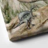 Leinwandbild Kikki Belle - Dinowelt 