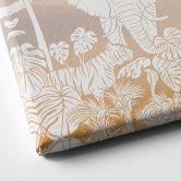 Canvasbillede Jungleparadis med vilde dyr - Ombre - Kikki Belle 