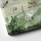 Leinwandbild Kikki Belle - Wald der Rehe 